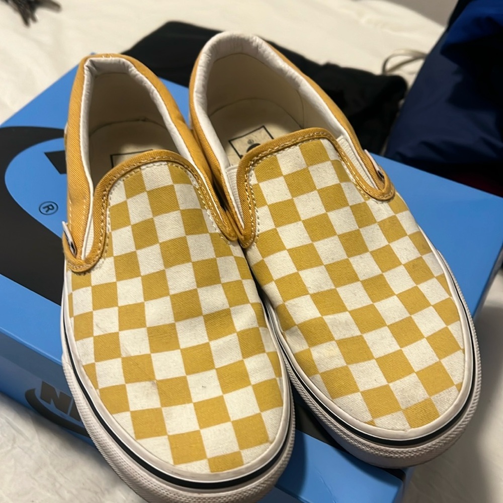 Checkered vans